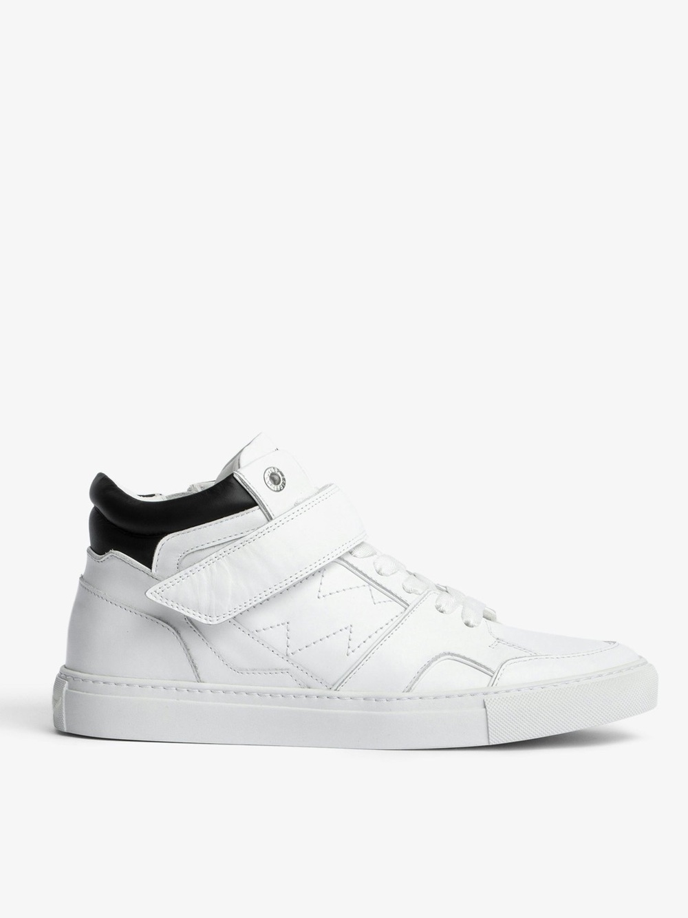 NIB Zadig & Voltaire Women’s Mid Flash Sneakers, Size 40